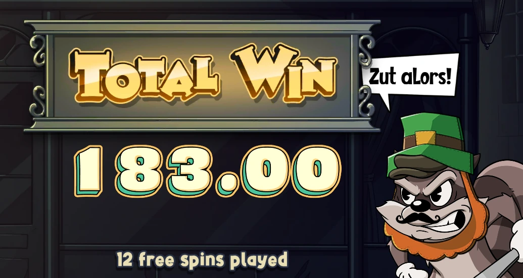Le bandit free spins.